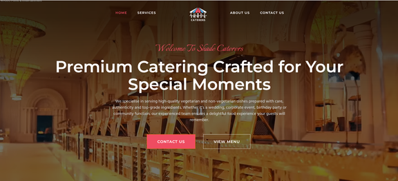 Shade Caterers screenshot